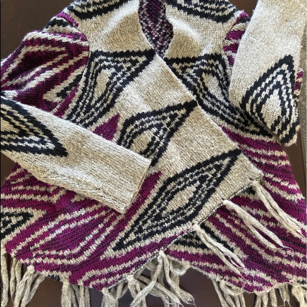 Girls tassel sweater